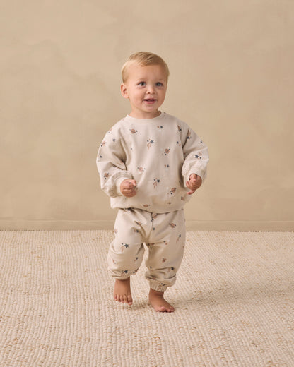 Quincy Mae Oversized Sweatpants - Space