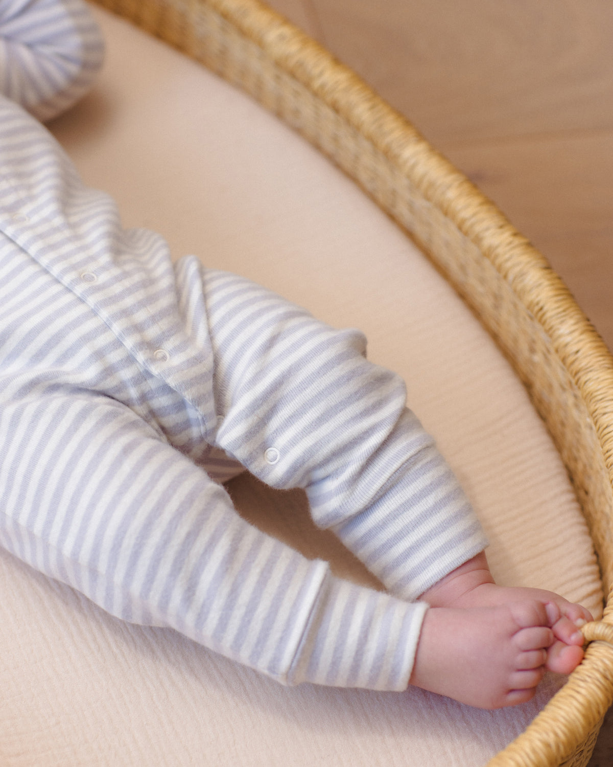 Quincy Mae Long John - Fog Stripe