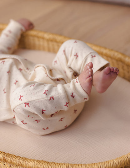 Quincy Mae Long John - Red Bows