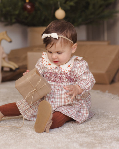 Quincy Mae Callie Dress - Christmas Plaid