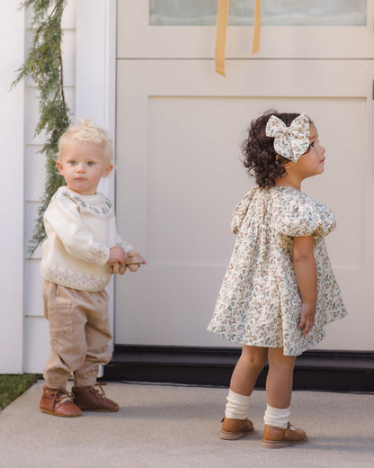 Quincy Mae Carina Dress - Holiday Floral