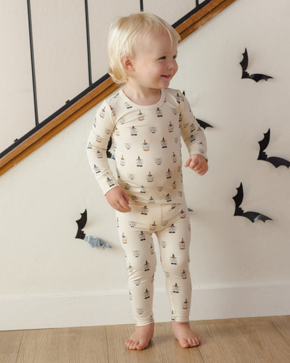 Quincy Mae Bamboo Pajama Set - Costume Kittens