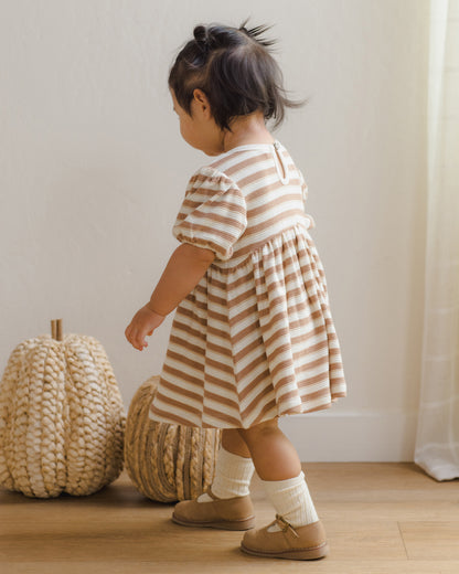 Quincy Mae Darla Dress - Spice Stripe