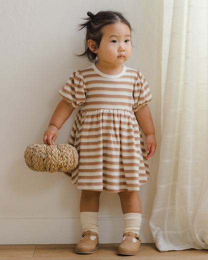 Quincy Mae Darla Dress - Spice Stripe