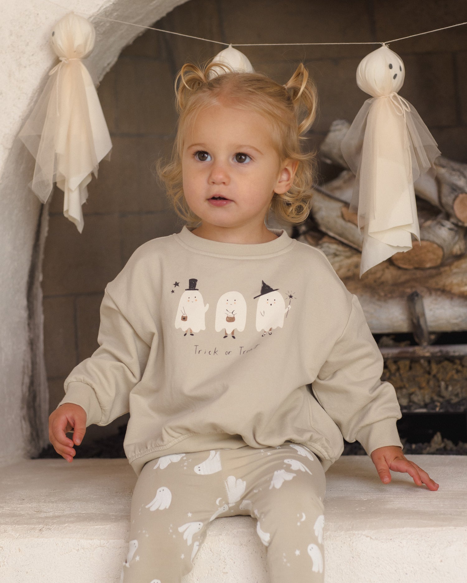 Quincy Mae Relaxed Fleece Sweatshirt - Trick Or Treat