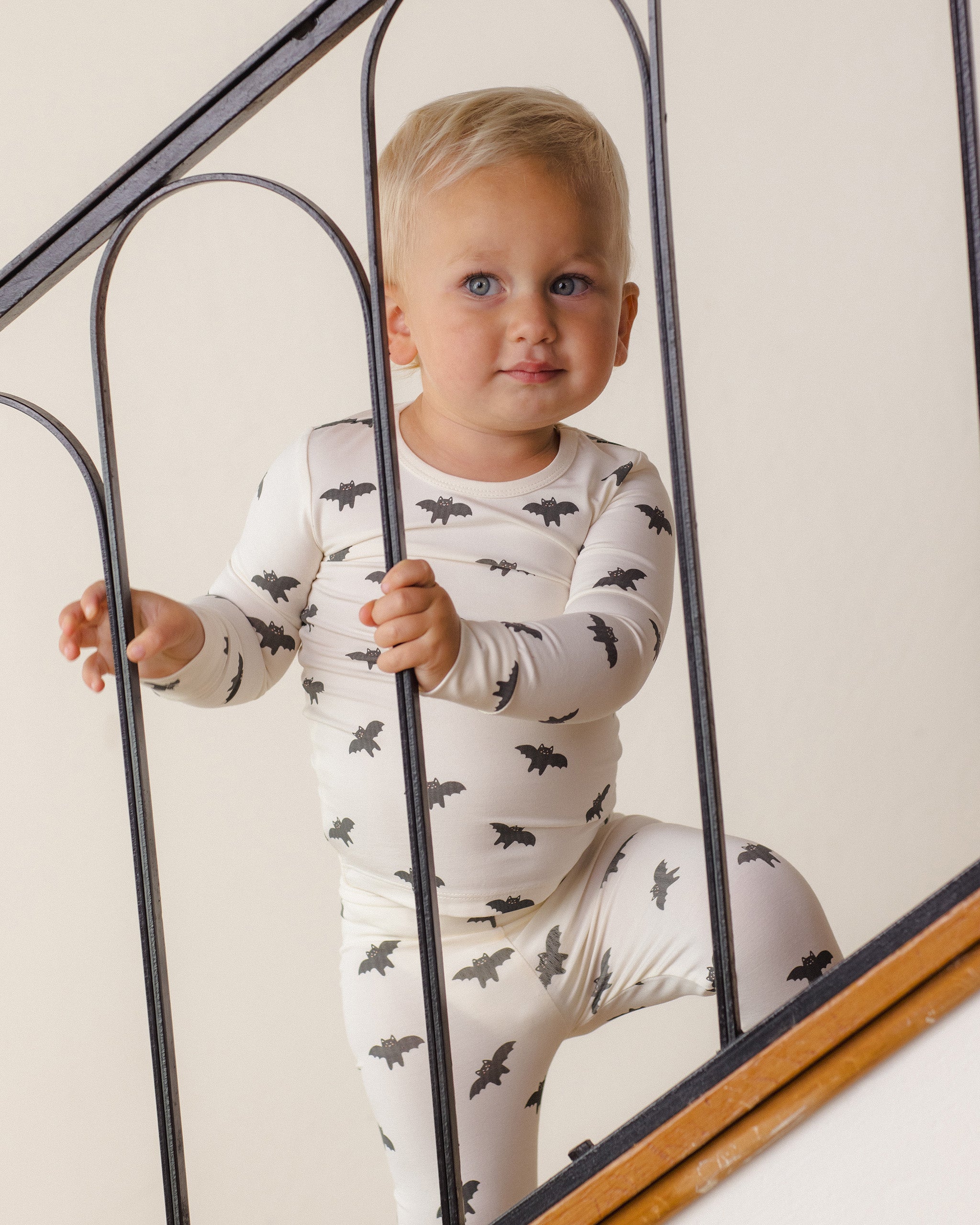 Quincy Mae Bamboo Pajama Set - Bats