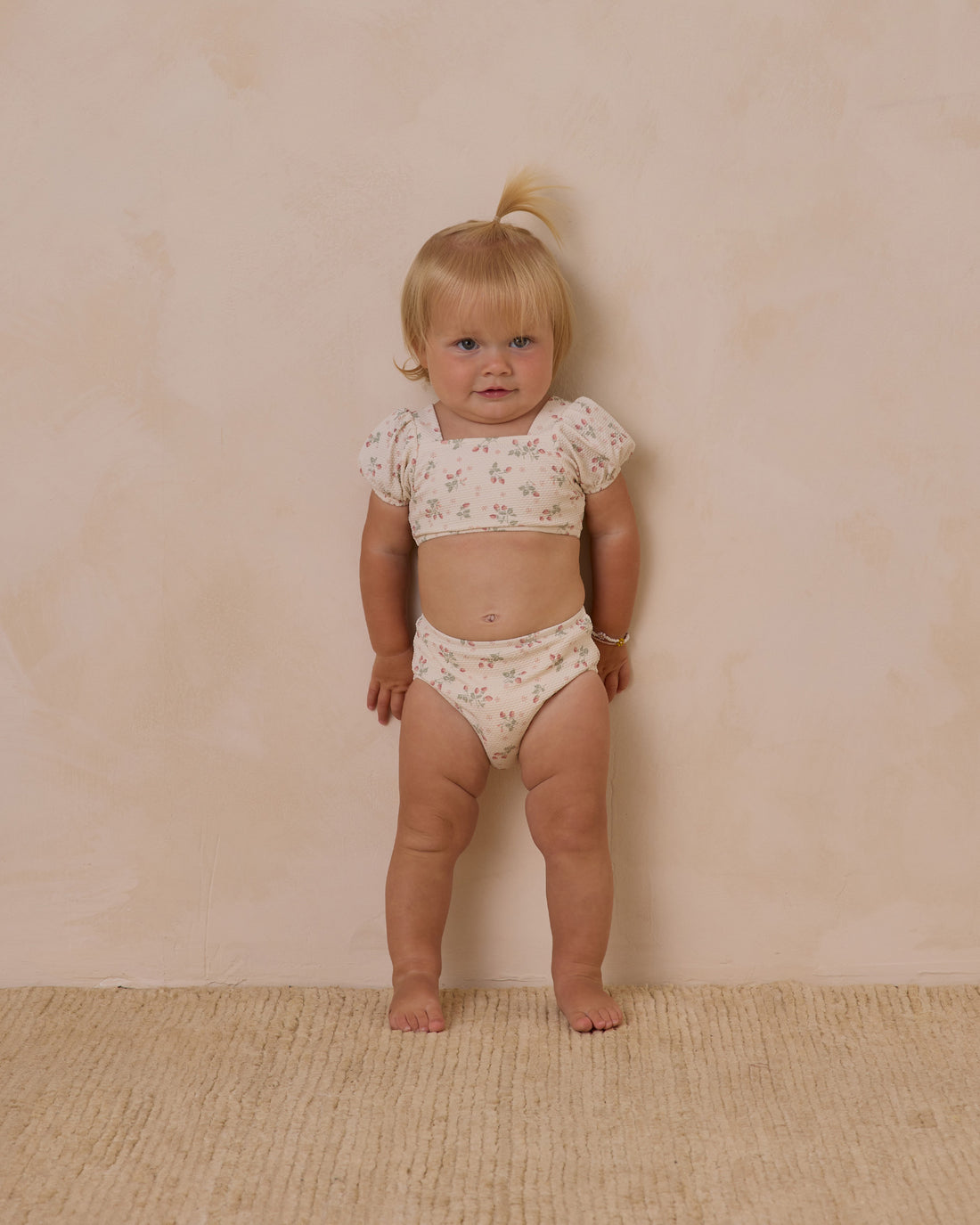 Quincy Mae Zippy Two-Piece - Strawberries
