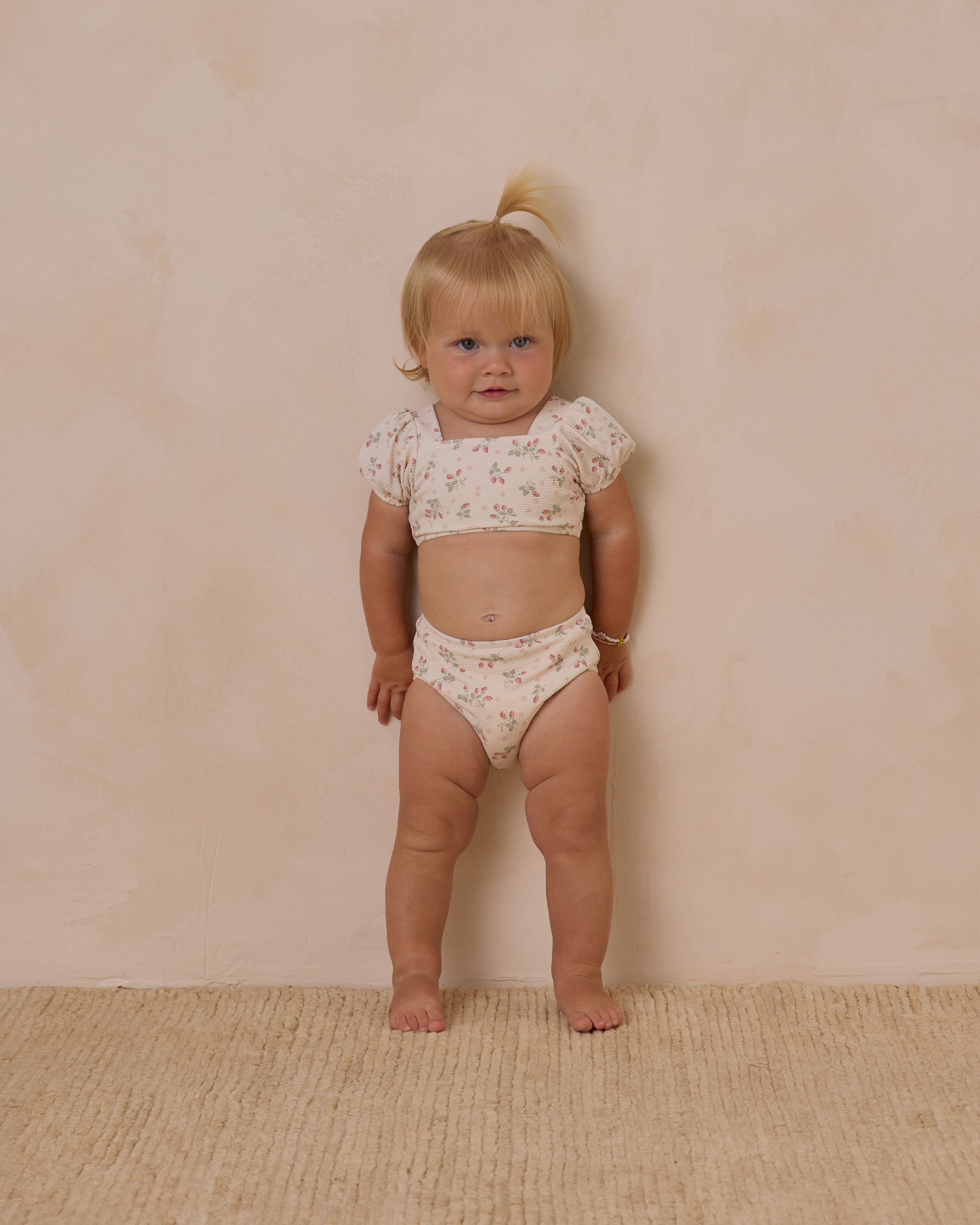 Quincy Mae Zippy Two-Piece - Strawberries