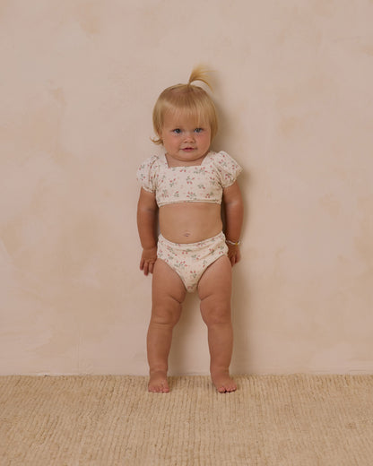 Quincy Mae Zippy Two-Piece - Strawberries