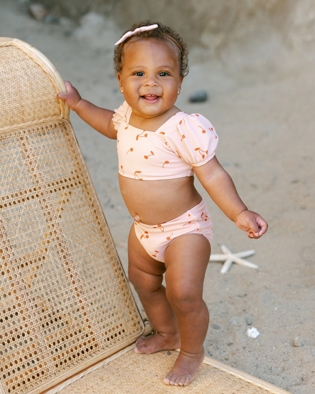 Quincy Mae Zippy Two-Piece - Cherries