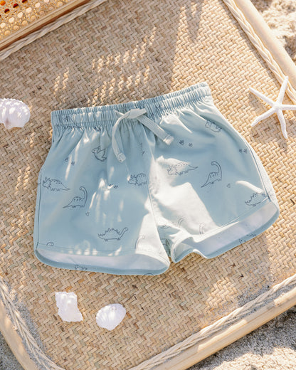 Quincy Mae Boys Swim Short - Dino