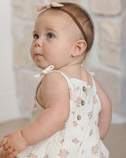 Quincy Mae Little Knot Headband - Mauve