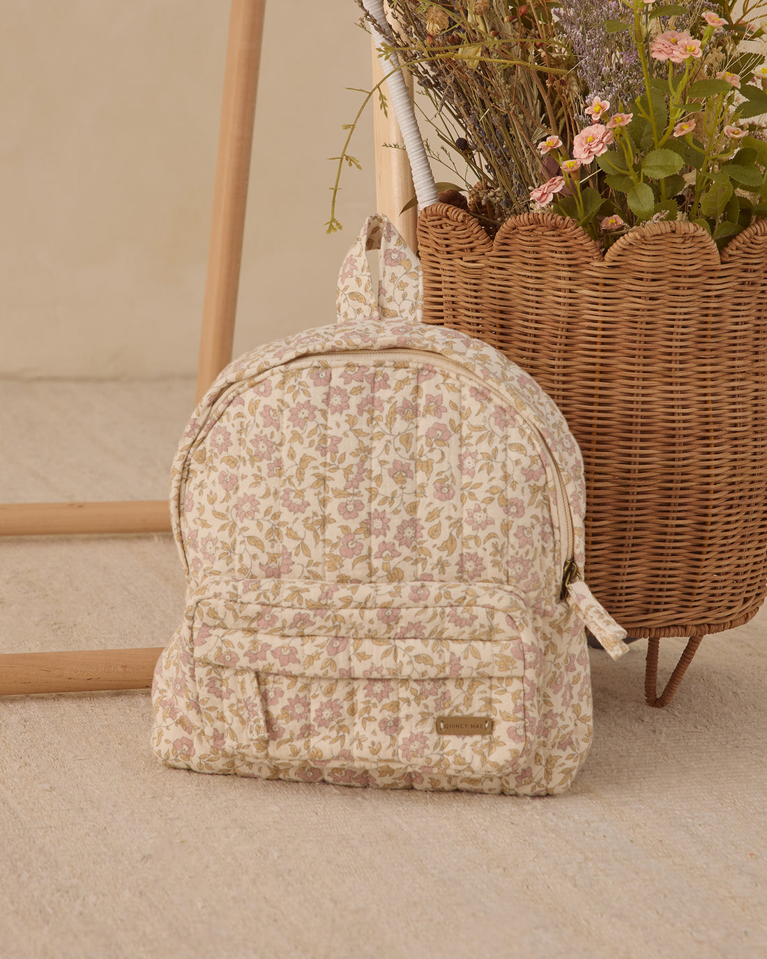 Quincy Mae Mini Backpack - Dahlia