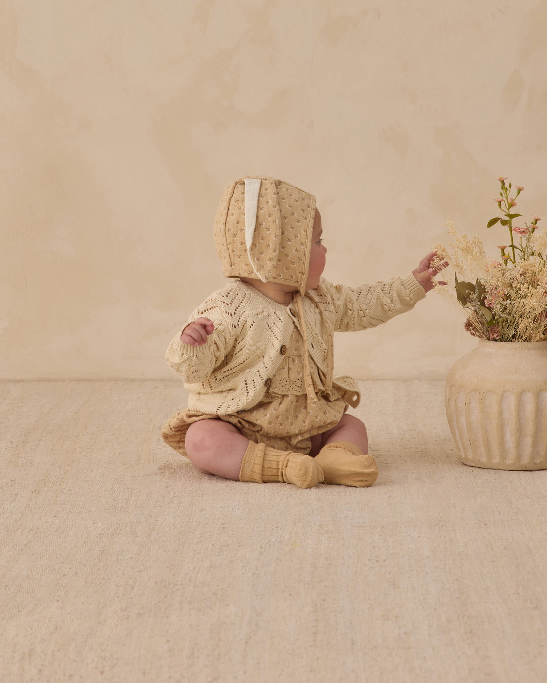 Quincy Mae Bunny Bonnet - French Flora