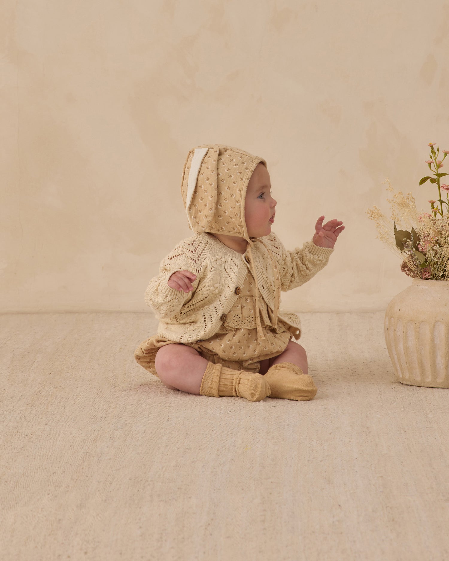Quincy Mae Sock Set - Butterscotch, Mauve