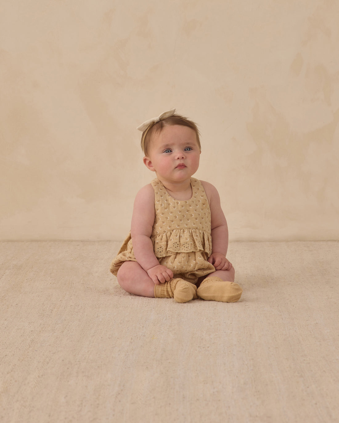 Quincy Mae Little Knot Headband - Natural