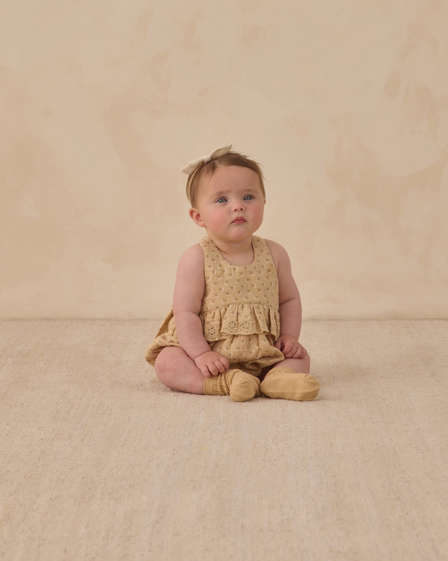 Quincy Mae Little Knot Headband - Natural