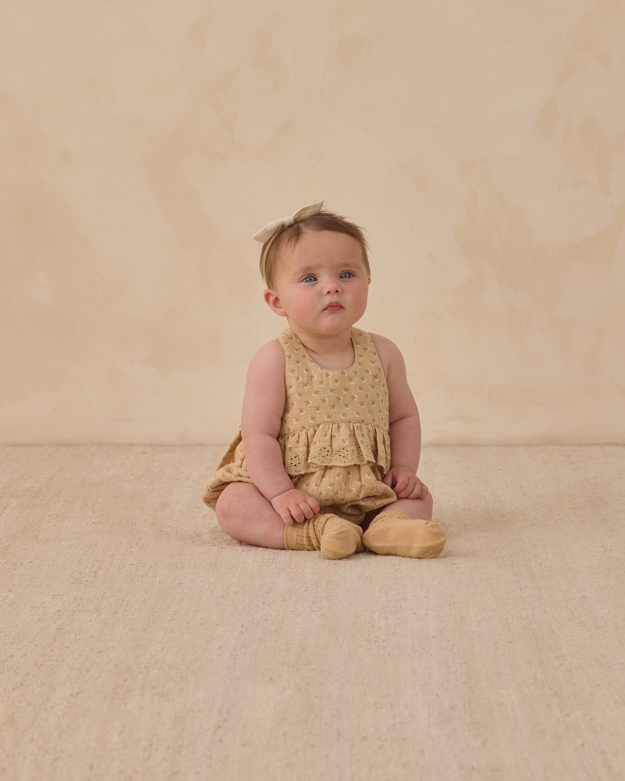 Quincy Mae Little Knot Headband - Natural