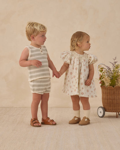 Quincy Mae Carina Dress - Garden Rose