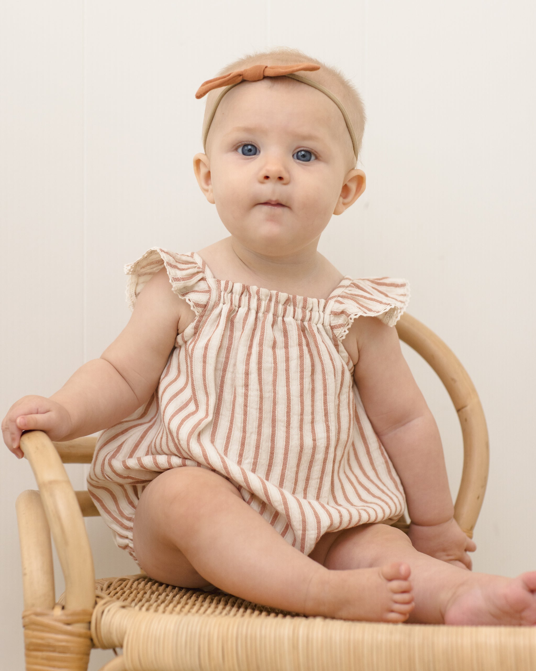 Quincy Mae Little Knot Headband - Poppy
