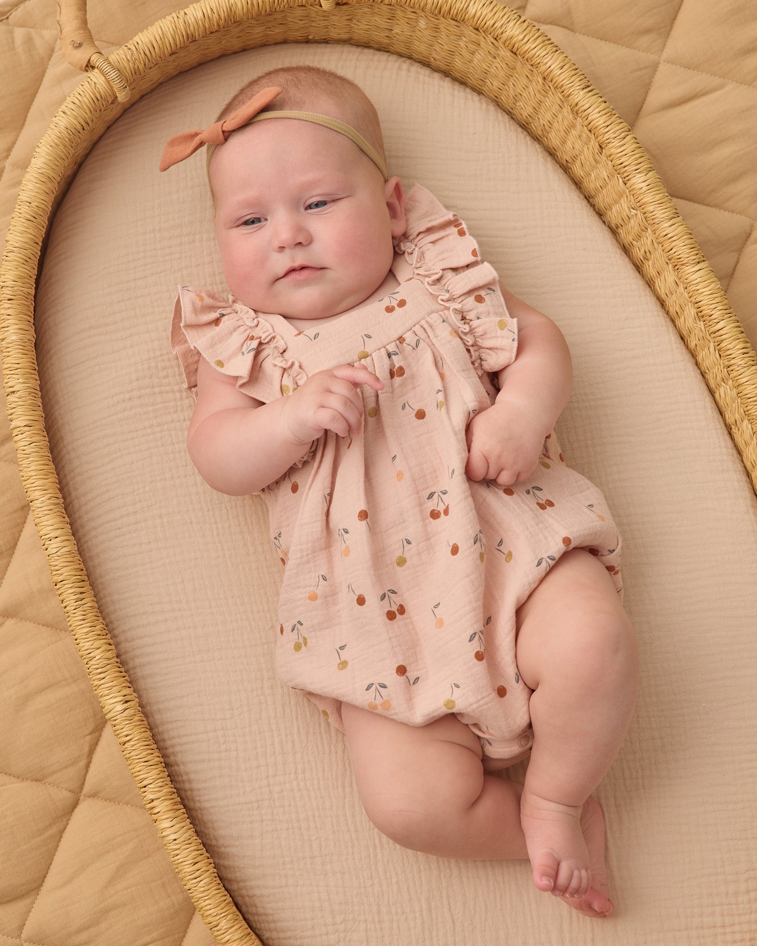 Quincy Mae Little Knot Headband - Poppy