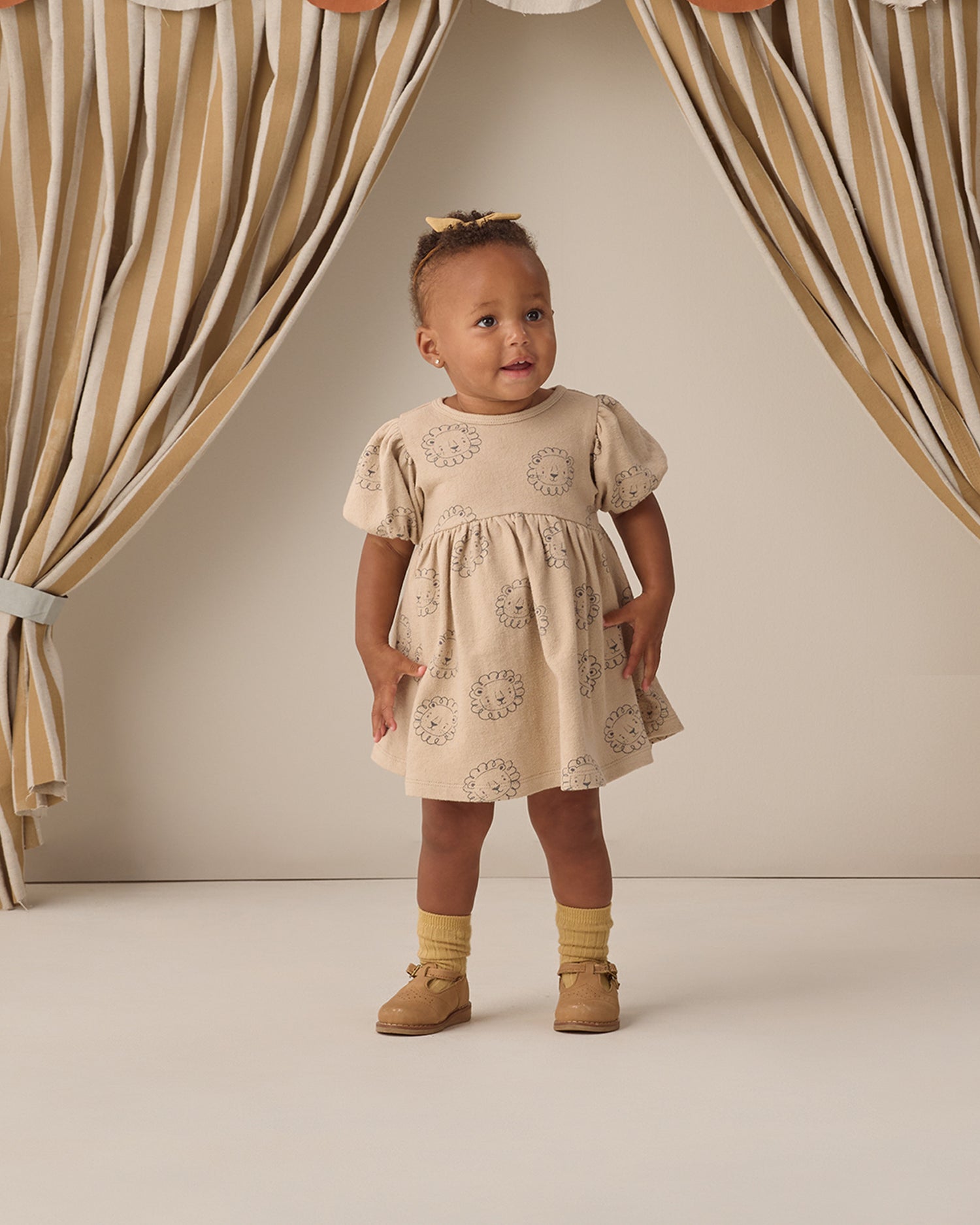 Quincy Mae Little Knot Headband - Honey