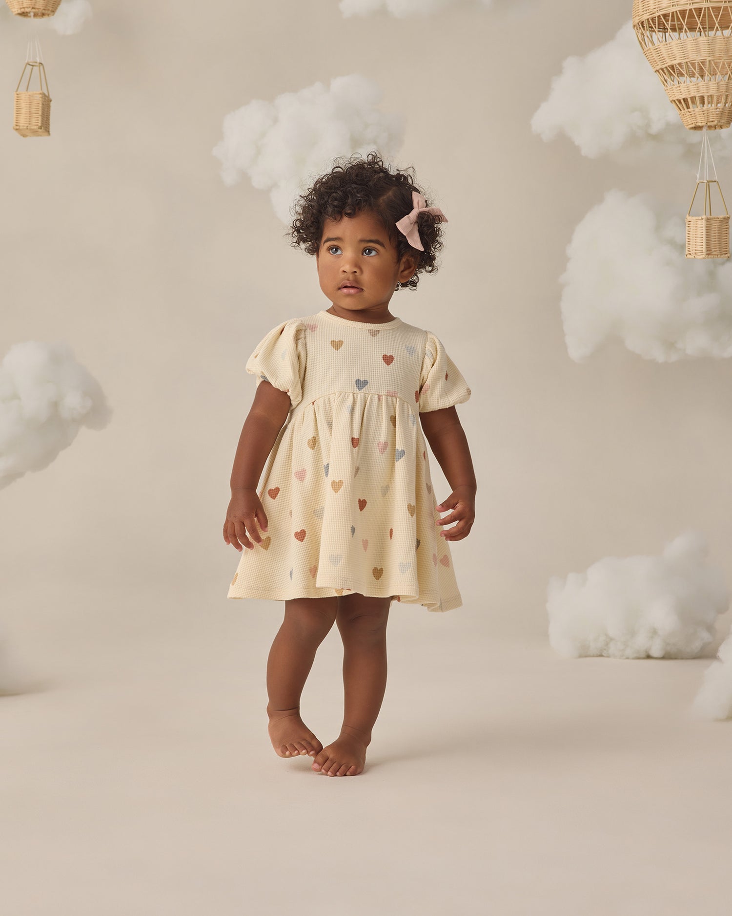 Quincy Mae Darla Dress - Confetti Hearts