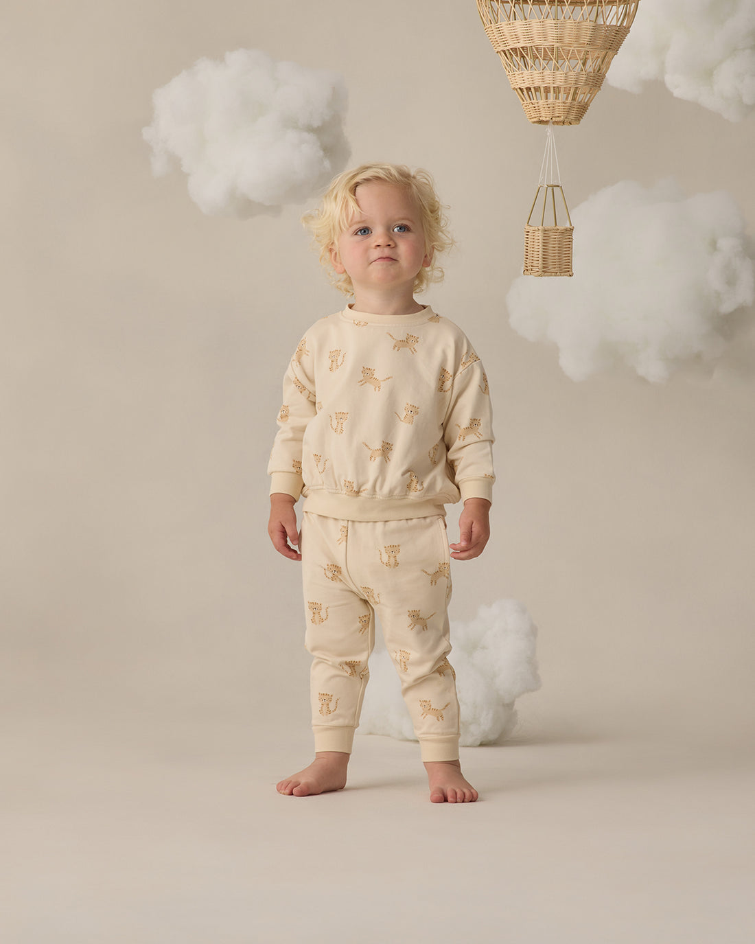 Quincy Mae Relaxed Sweatshirt - Tigers