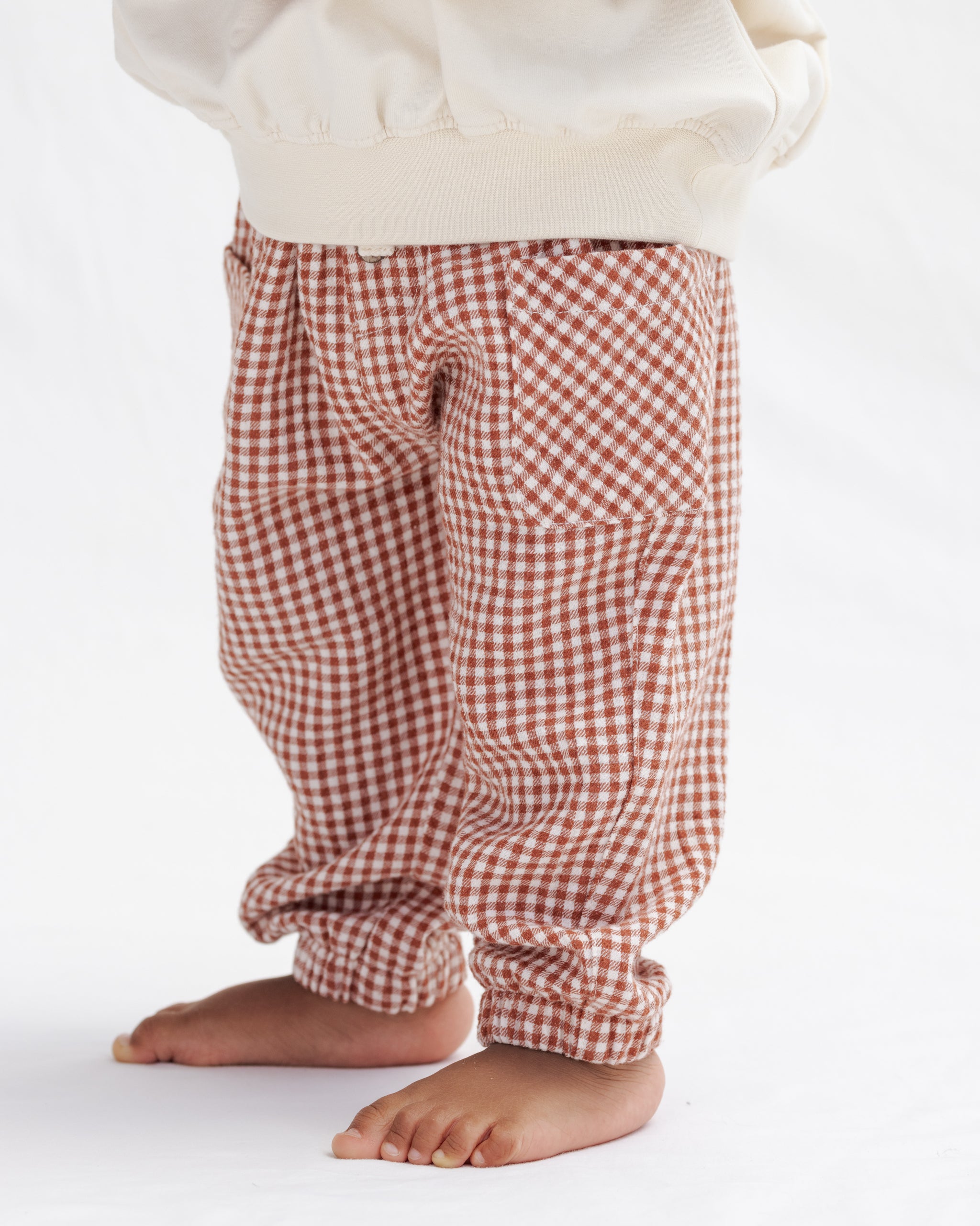 Quincy Mae Luca Pant - Red Gingham
