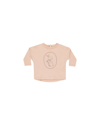 Quincy Mae Long Sleeve Tee - Bunny