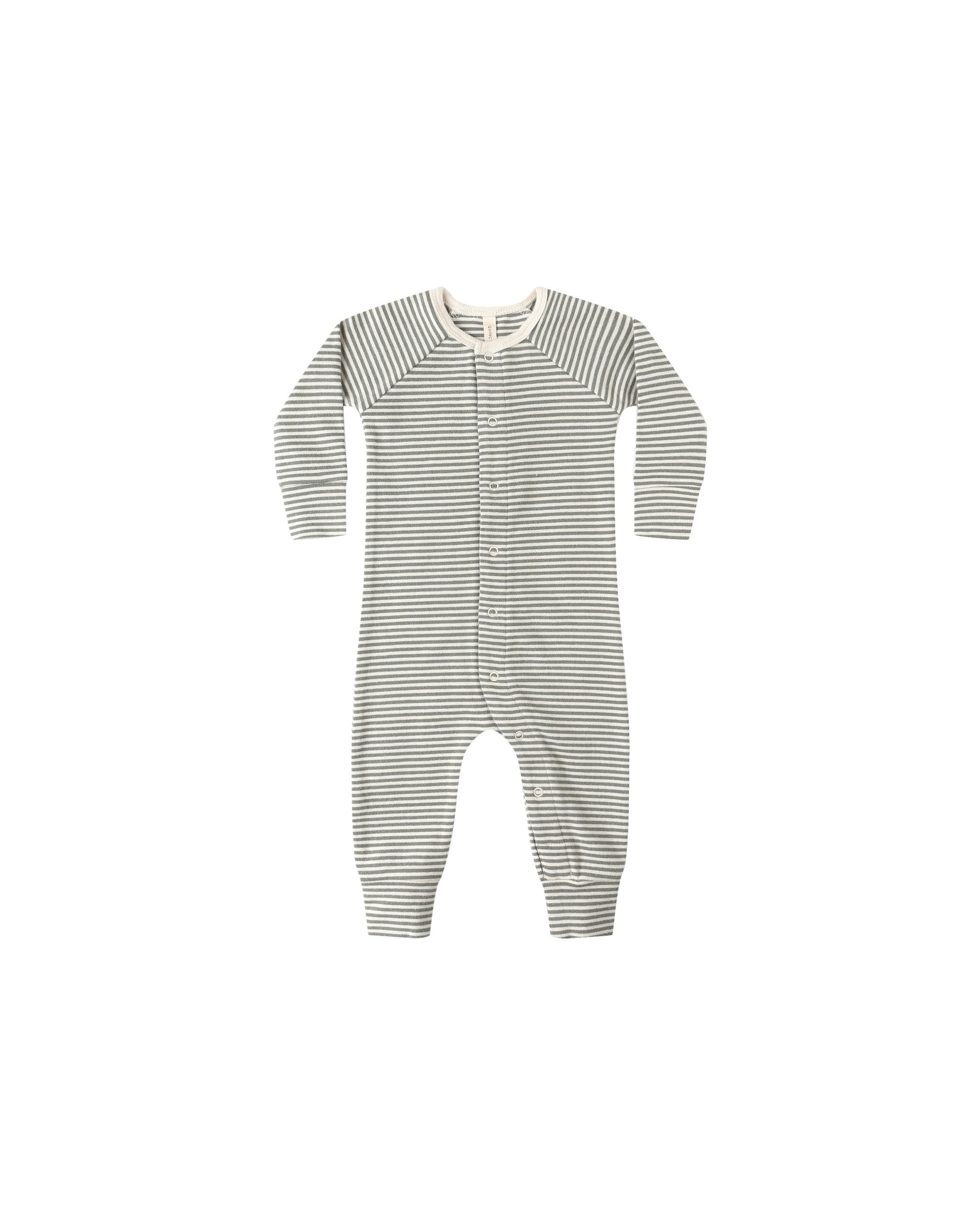 Quincy Mae  Long John - Forest Stripe