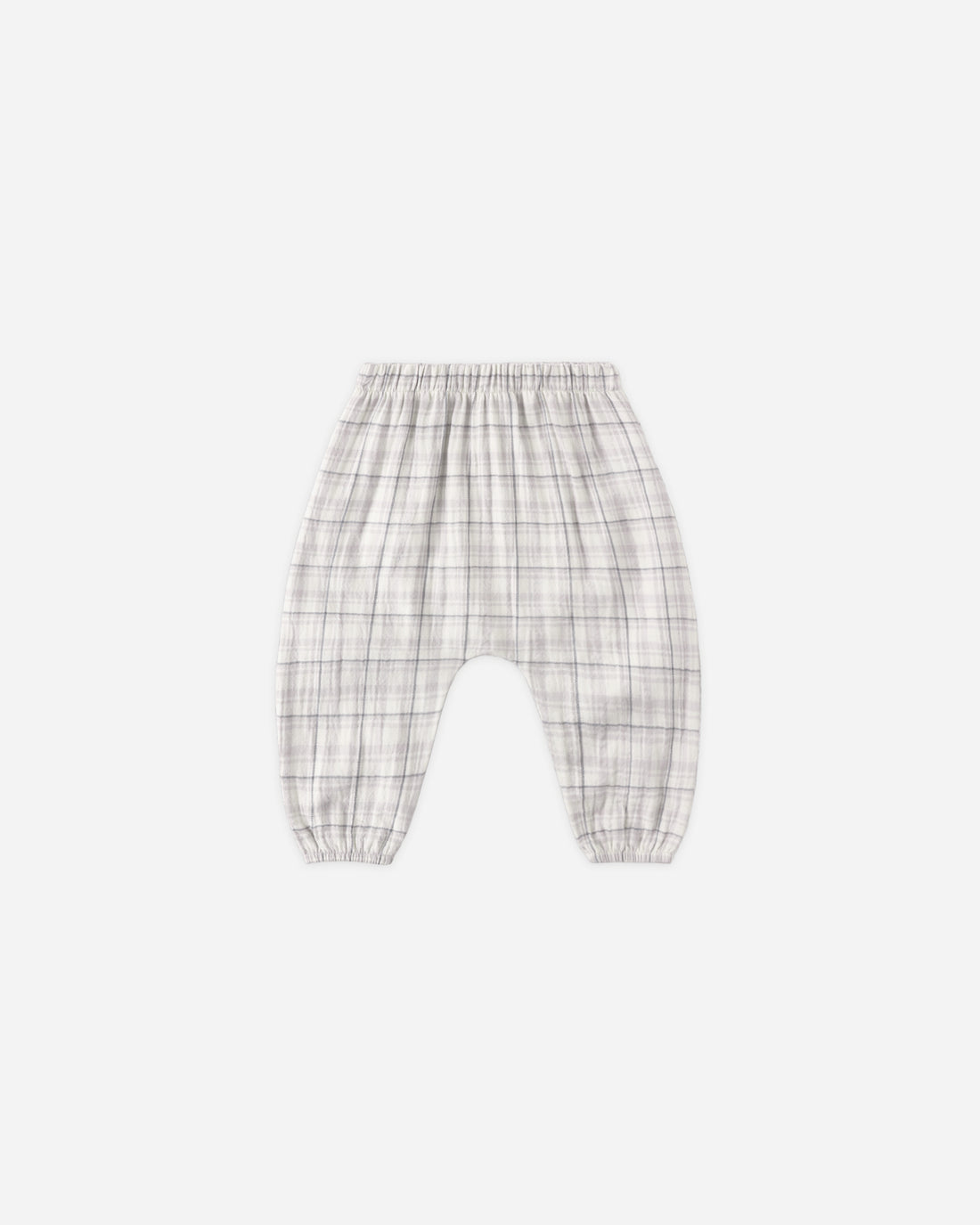 Quincy Mae Woven Pant - Blue Plaid