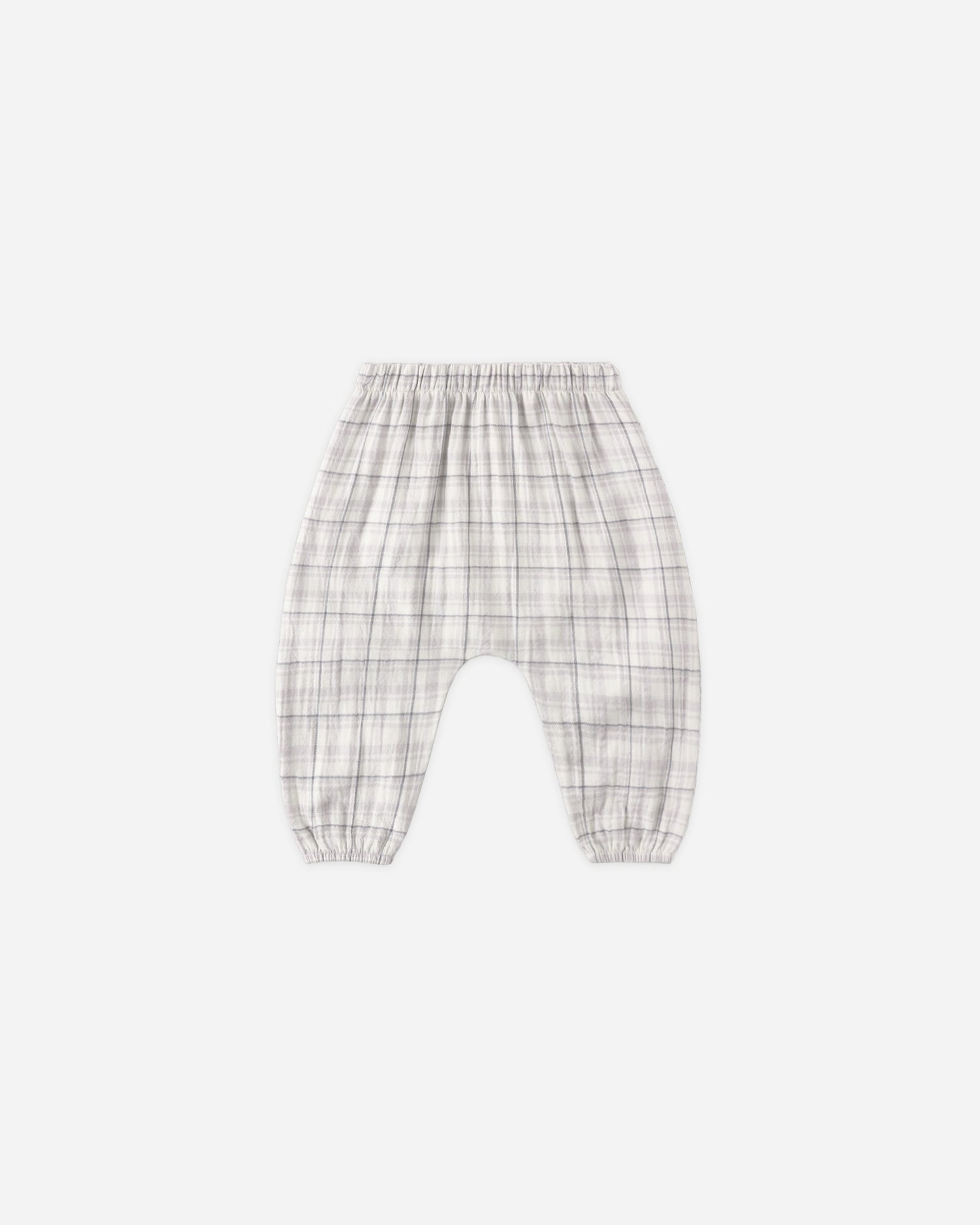Quincy Mae Woven Pant - Blue Plaid
