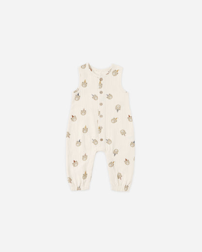 Quincy Mae Woven Jumpsuit - Party Bears
