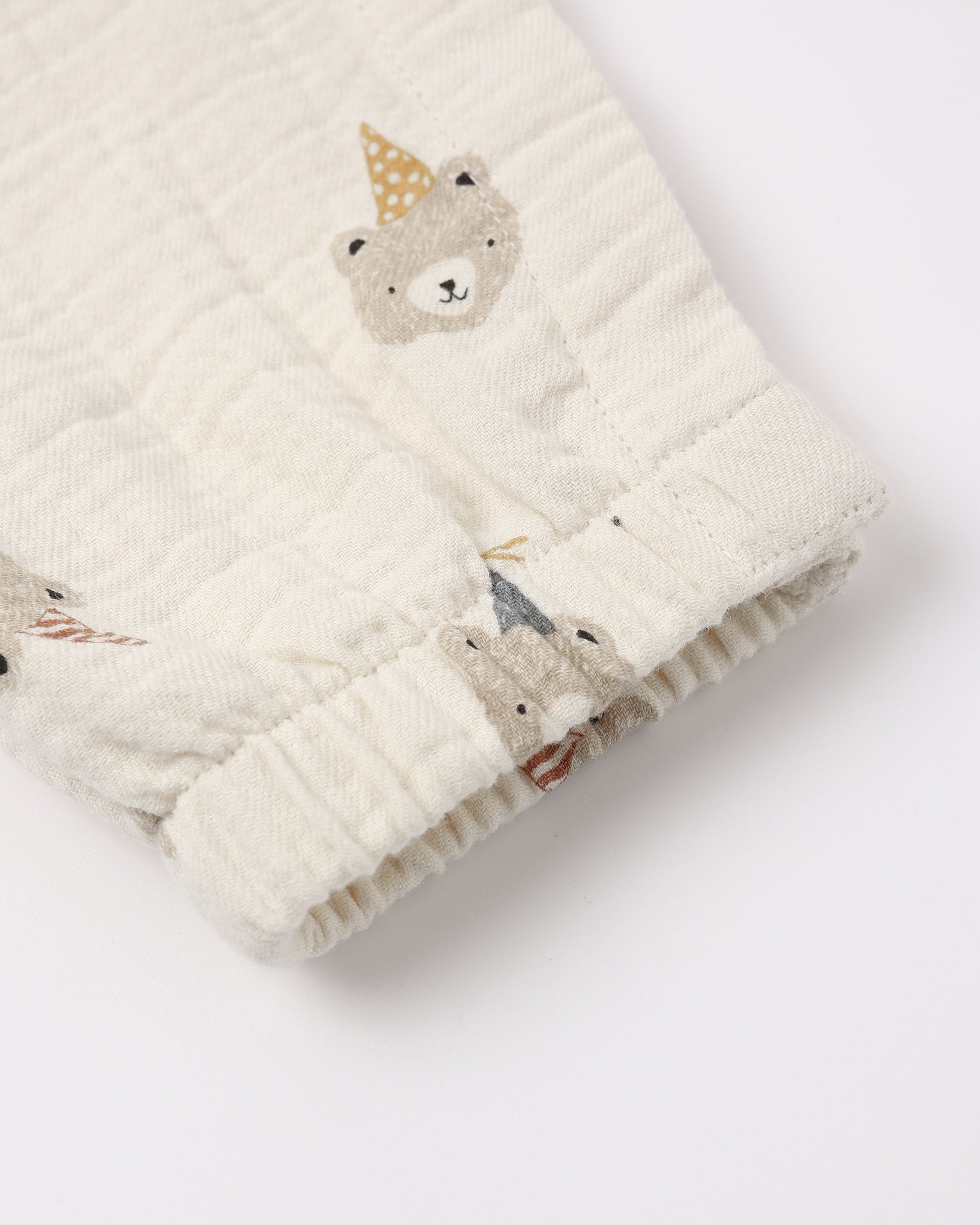 Quincy Mae Woven Jumpsuit - Party Bears