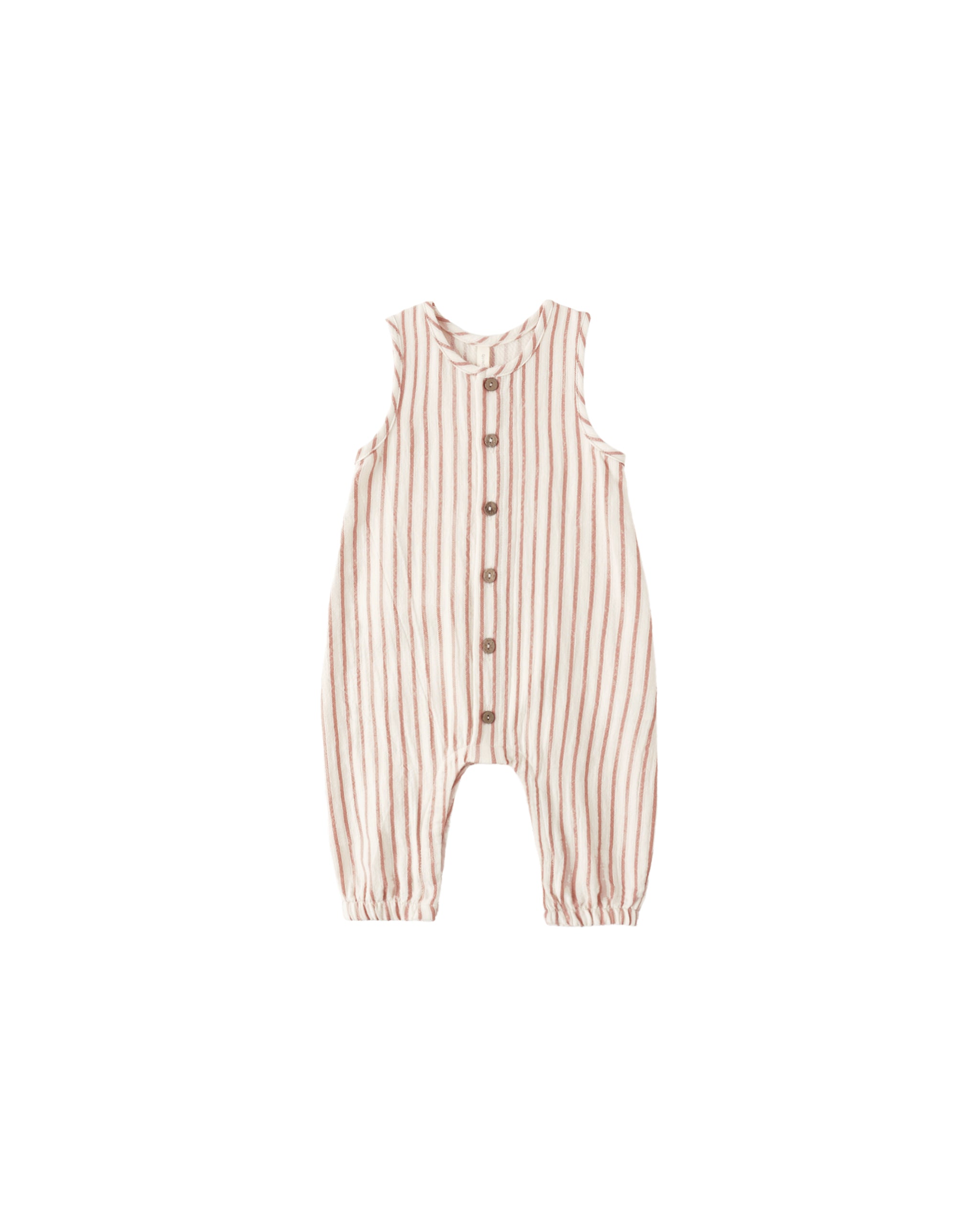 Quincy Mae Woven Jumpsuit - Vintage Stripe