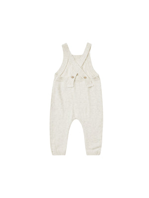 Quincy Mae Knit Overalls - Ivory