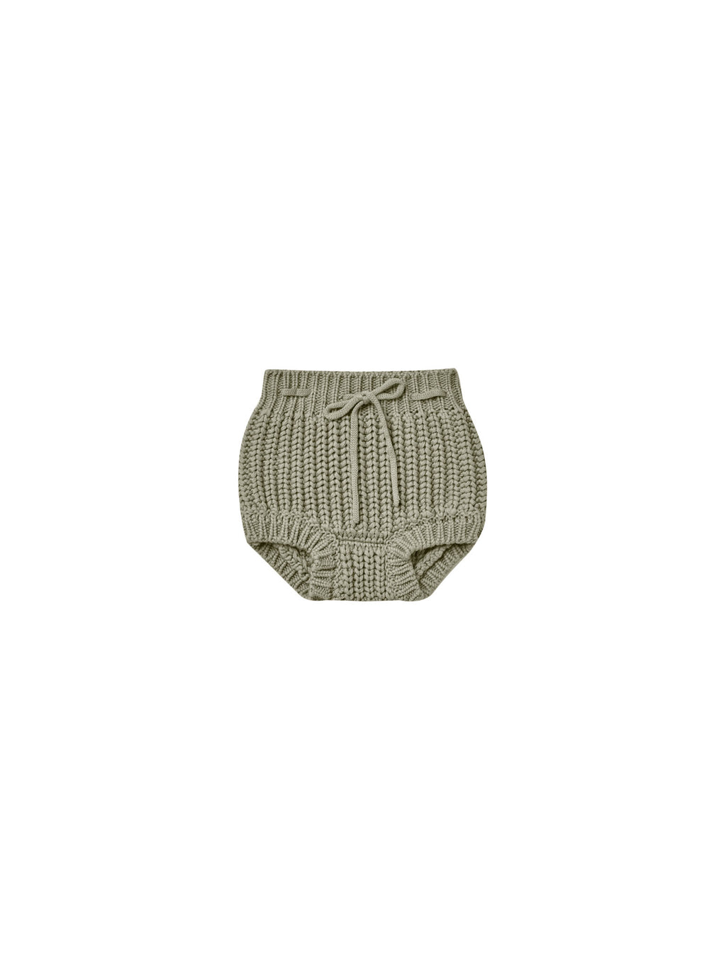 Quincy Mae Knit Tie Bloomer - Basil