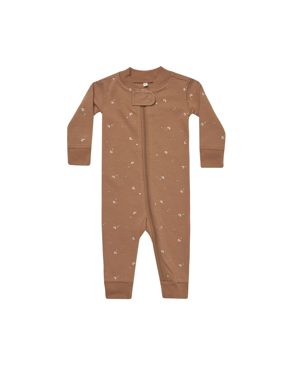 Quincy Mae Zip Long Sleeve Sleeper - Moons