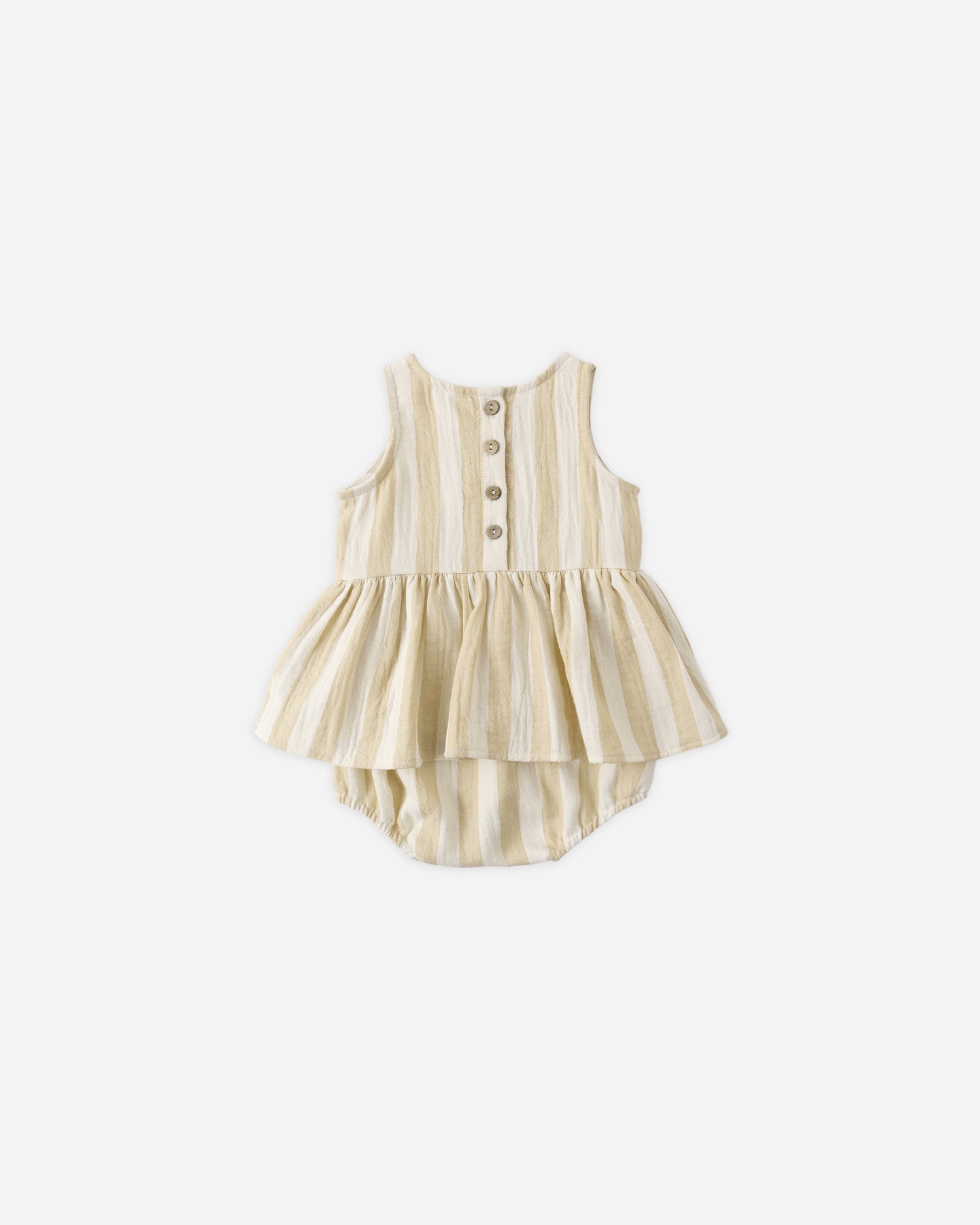 Quincy Mae Skirted Tank Romper - Summer Stripe