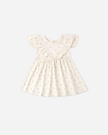 Quincy Mae Sleeveless Ruffle V Dress - Petit Fleur