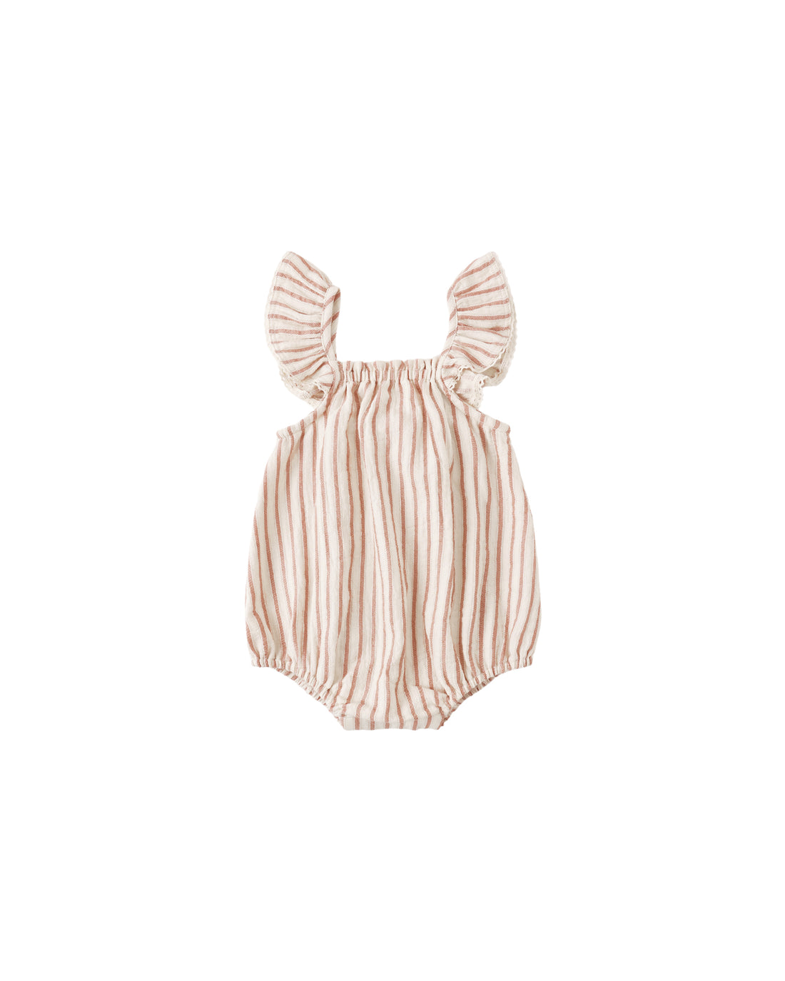 Quincy Mae Bonnie Romper - Vintage Stripe