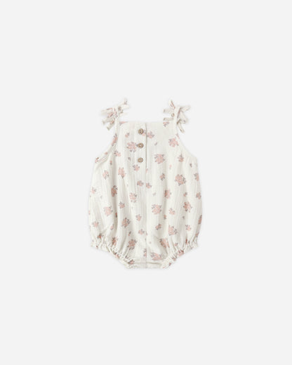 Quincy Mae Betty Romper - Garden Rose