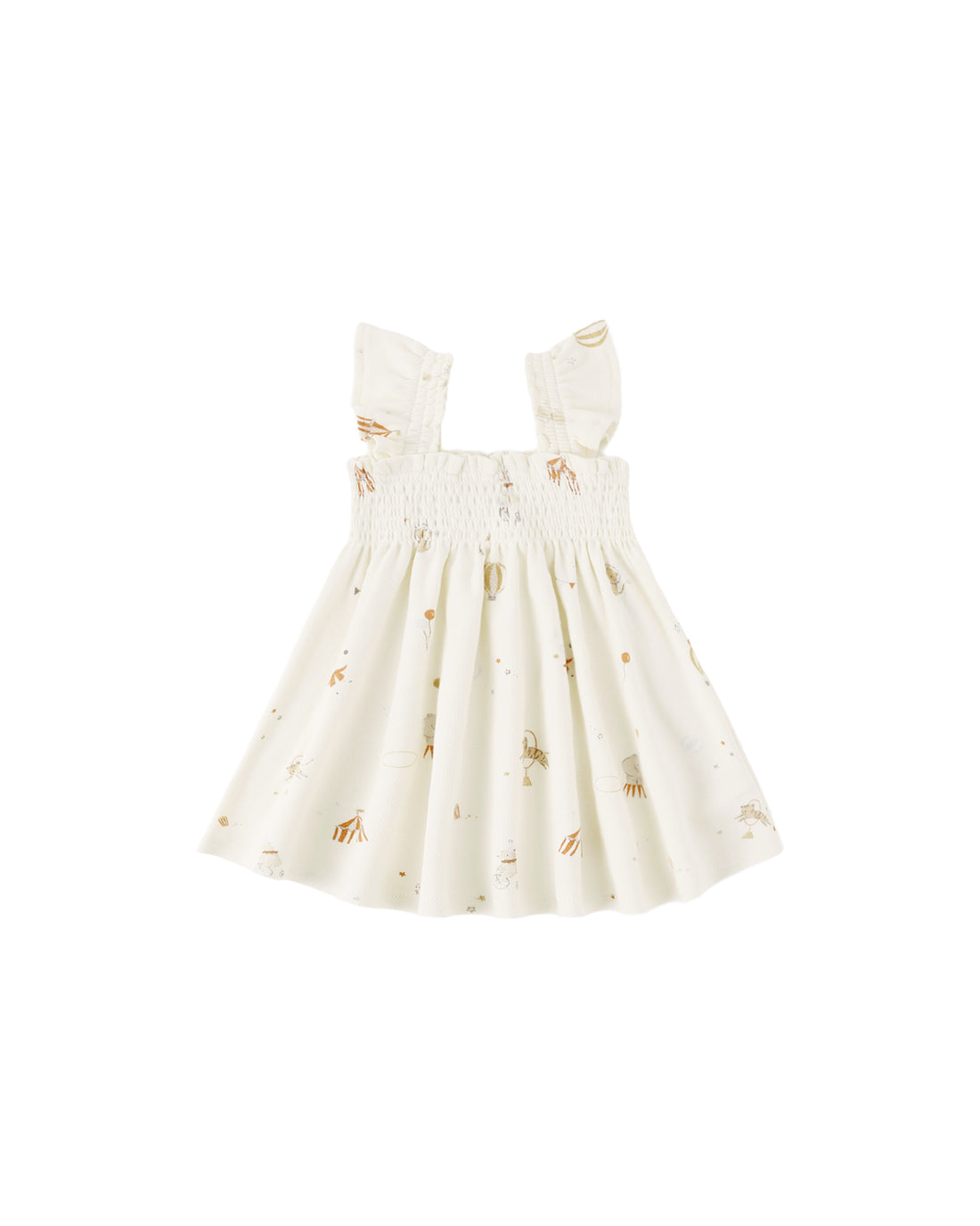 Quincy Mae Smocked Jersey Dress - Carnival