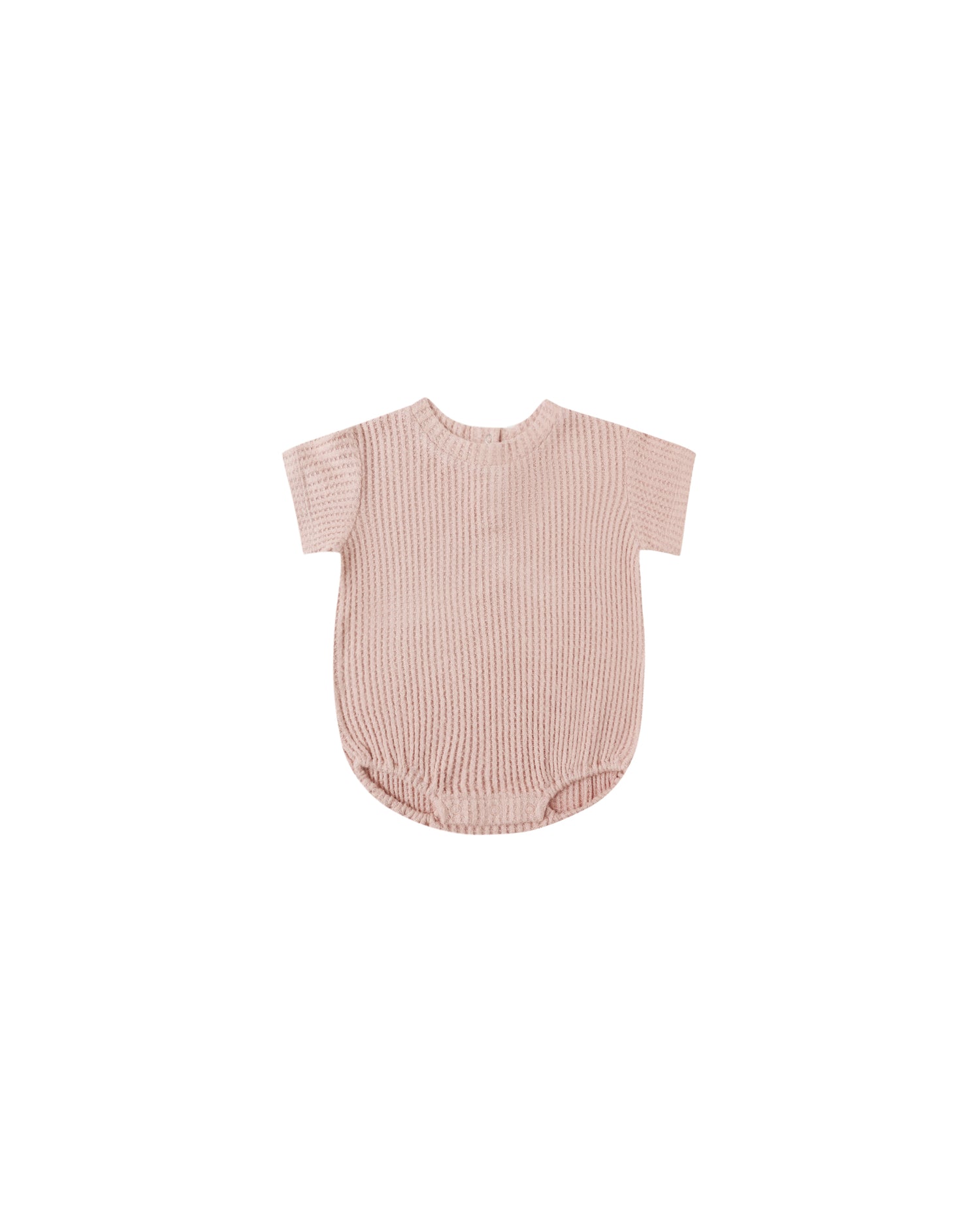 Quincy Mae Relaxed Bubble Romper - Rose