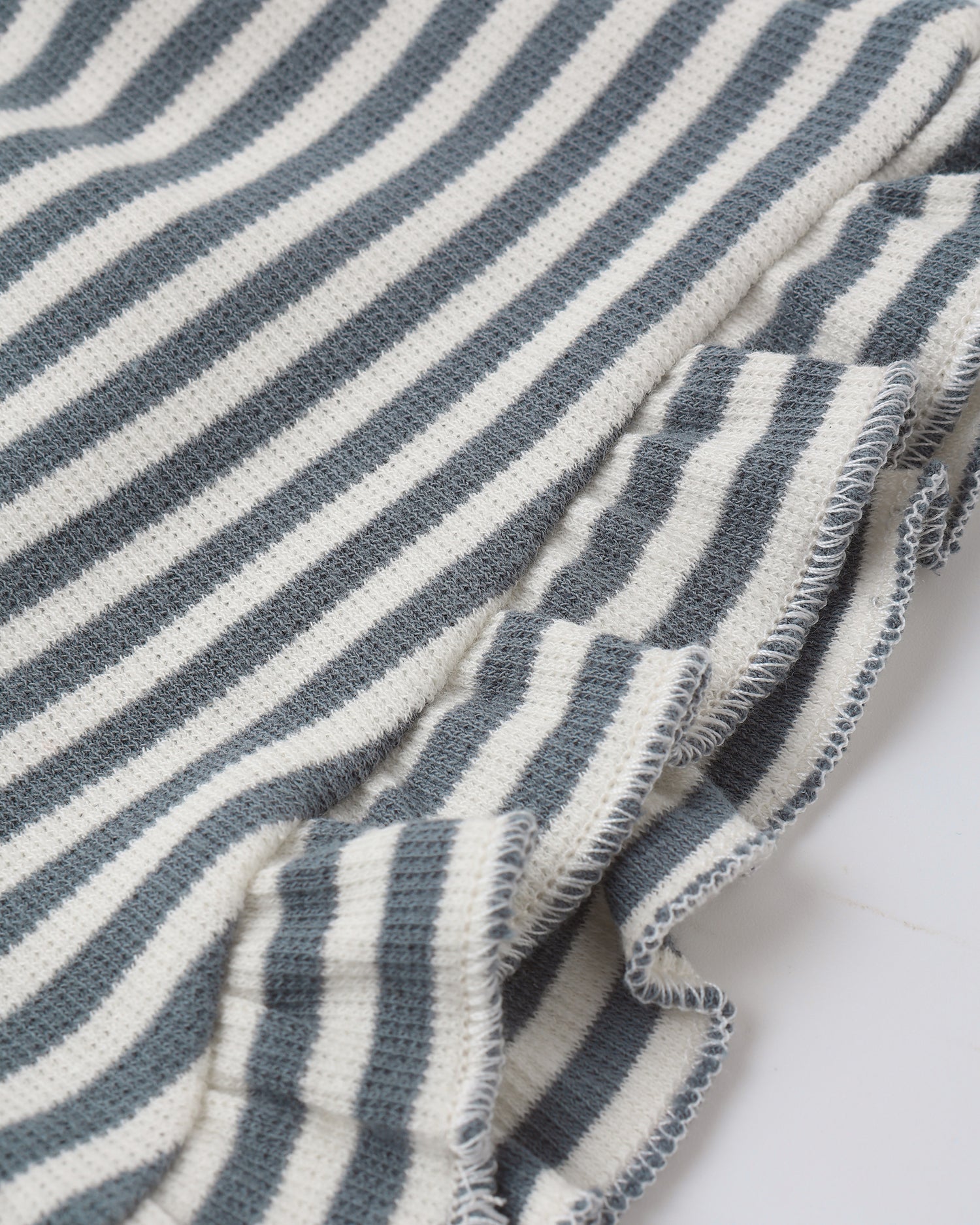 Quincy Mae Evie Tank + Shortie Set - Ocean Stripe