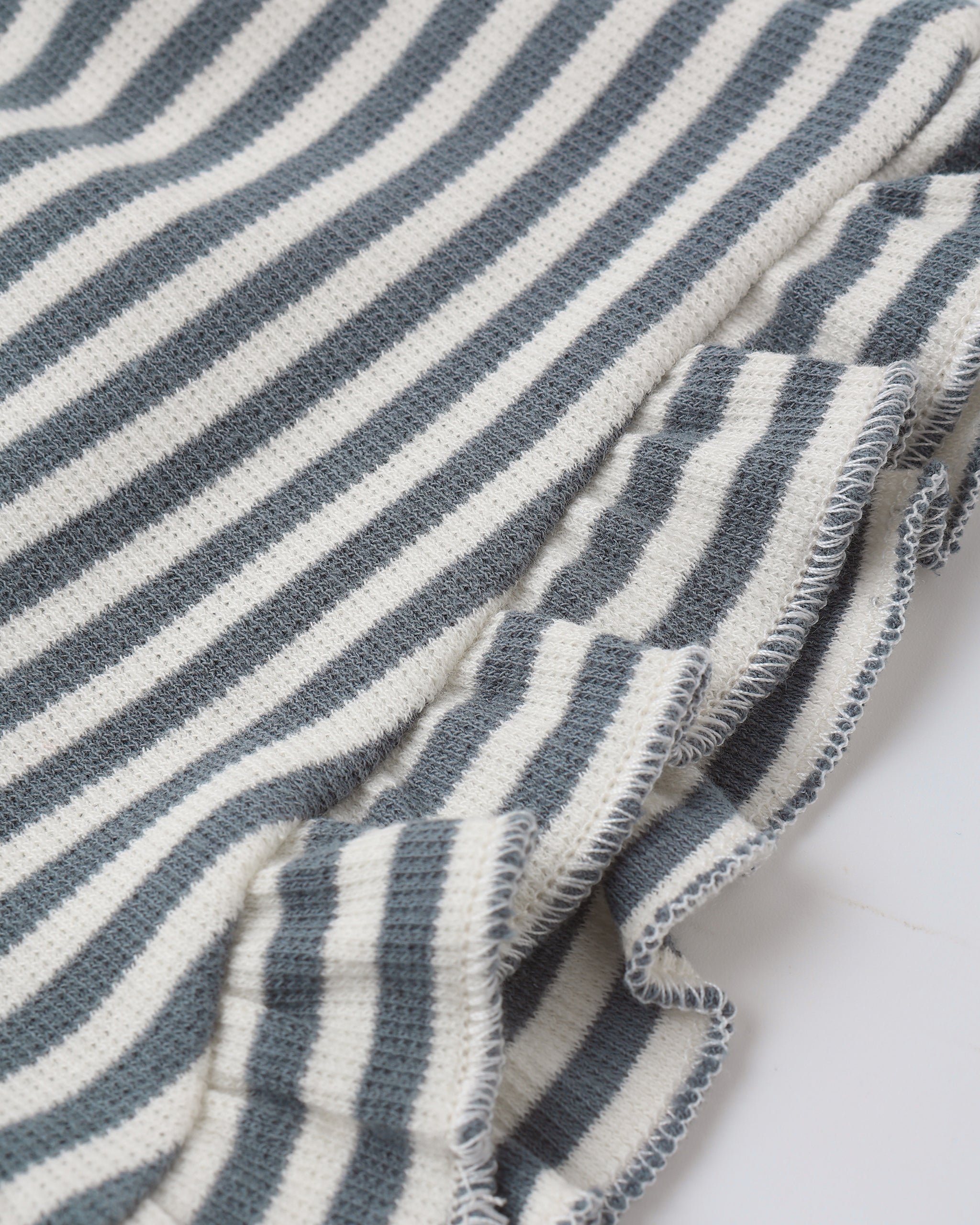Quincy Mae Evie Tank + Shortie Set - Ocean Stripe