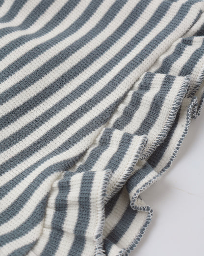 Quincy Mae Evie Tank + Shortie Set - Ocean Stripe