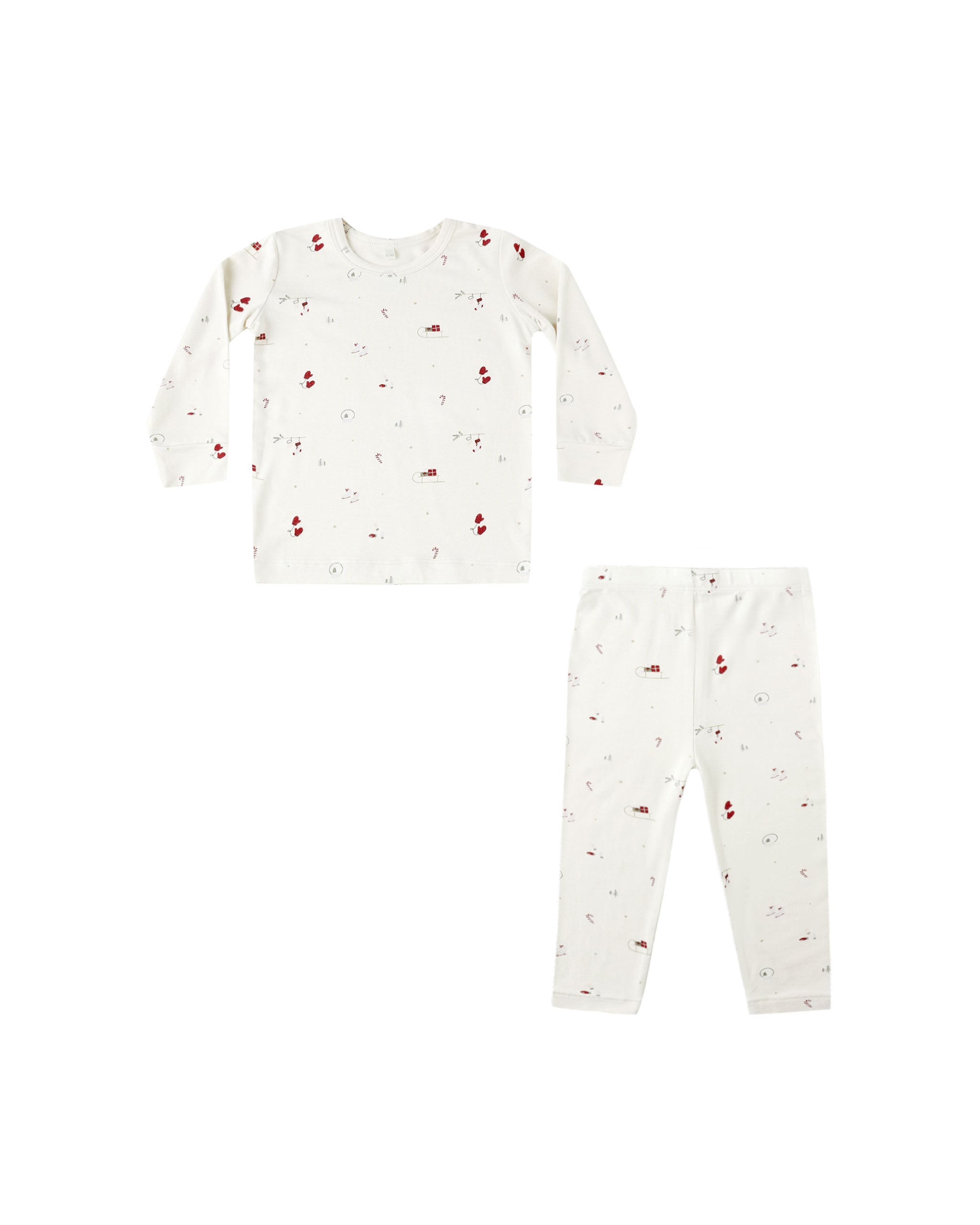 Quincy Mae Bamboo Pajama Set - Winter Wonderland