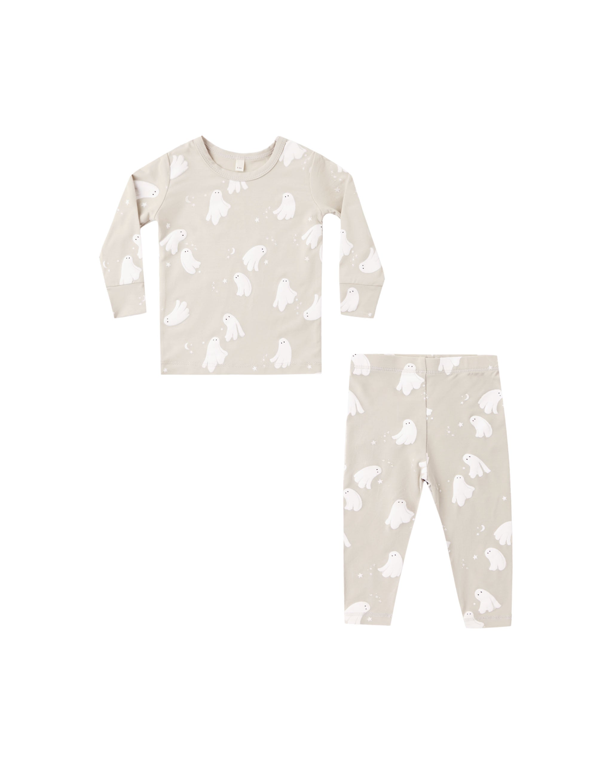 Quincy Mae Bamboo Pajama Set - Dancing Ghosts